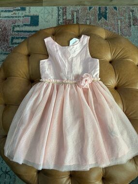 Light pink tulle dress